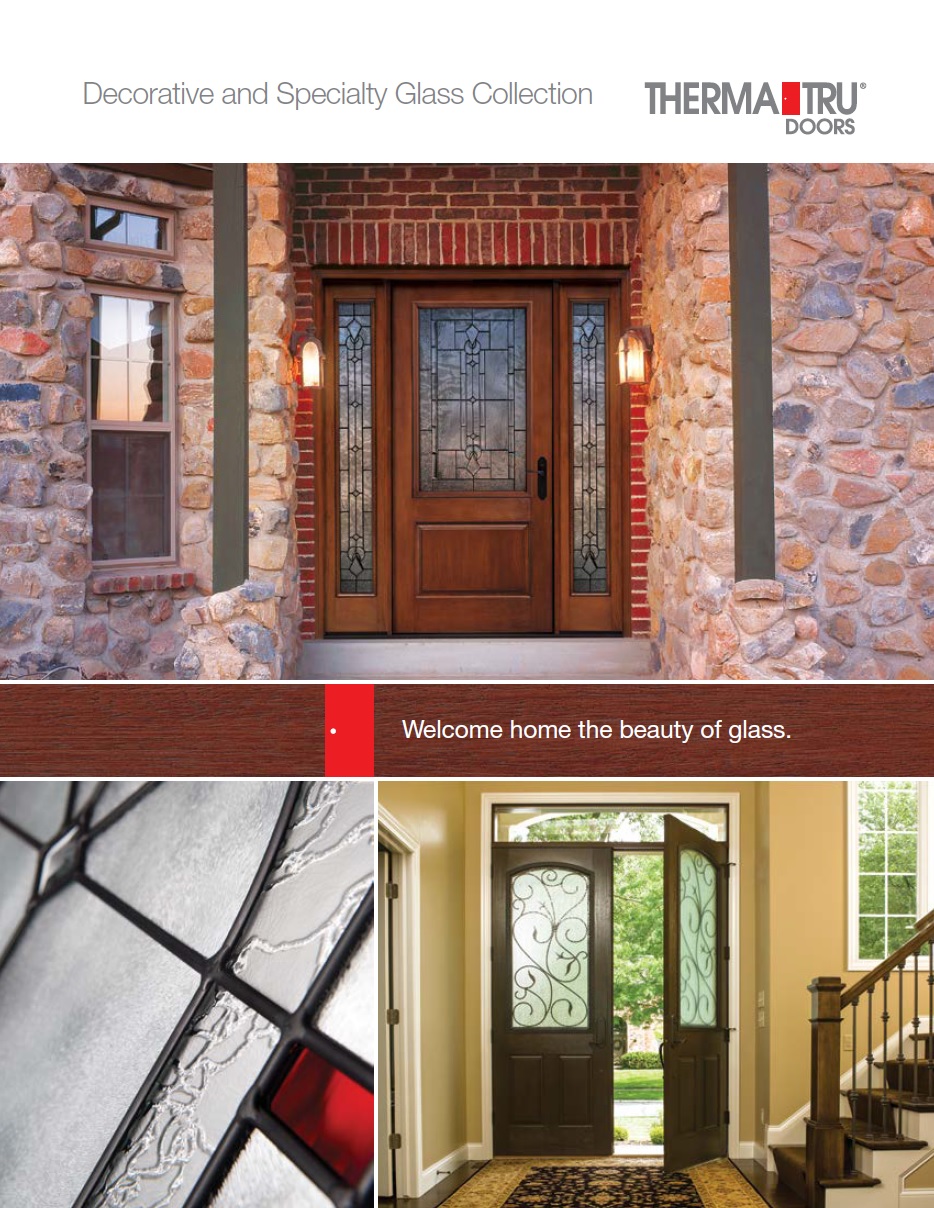 SIW Door - Therma Tru Decorative Glass Brochure